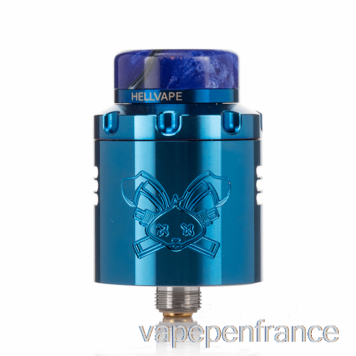 Hellvape Lapin Mort V3 24mm Rda Stylo Vape Bleu